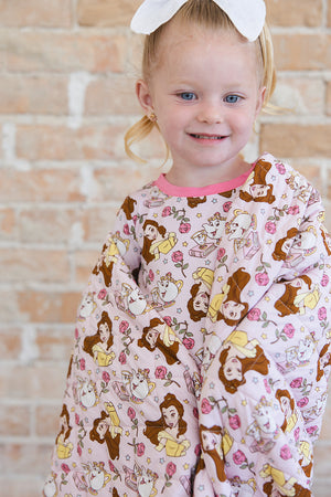 Provincial Petals - Quilted Blanket