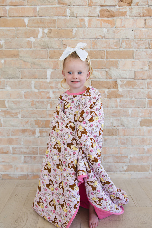 Provincial Petals - Quilted Blanket