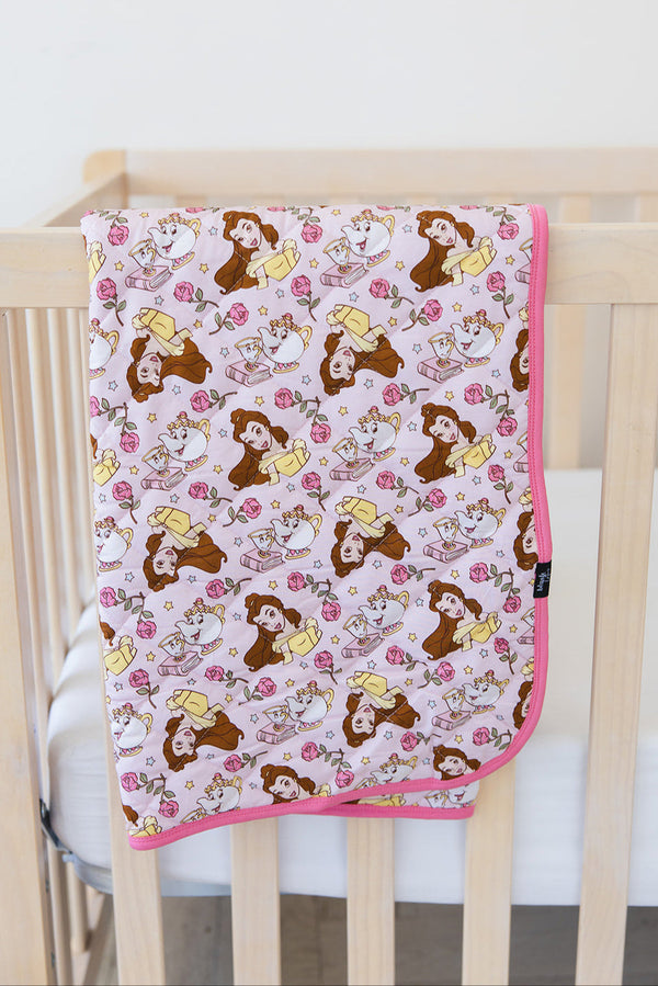 Provincial Petals - Quilted Blanket