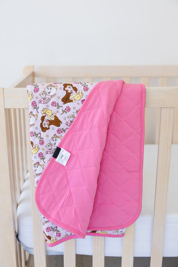 Provincial Petals - Quilted Blanket