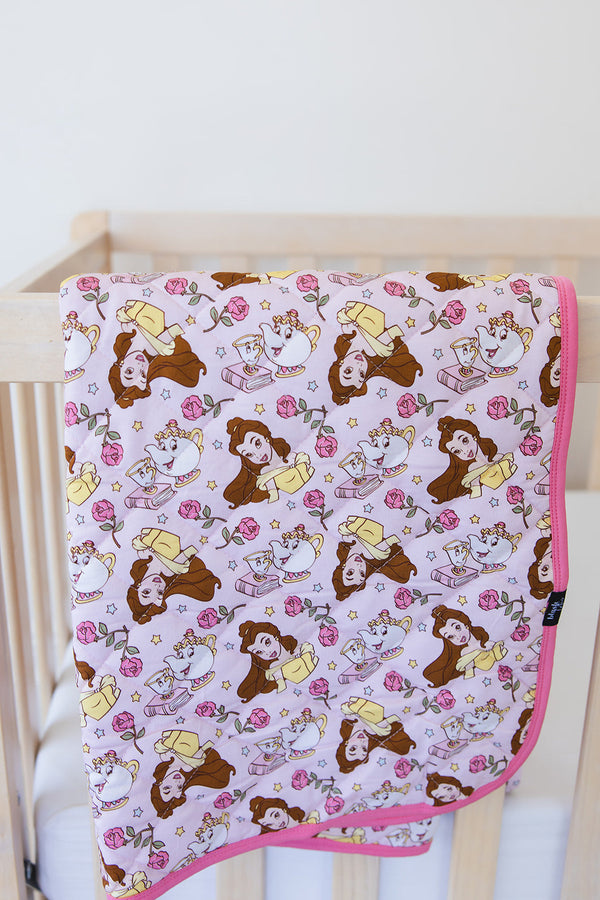 Provincial Petals - Quilted Blanket