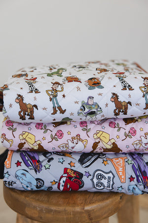 Provincial Petals - Quilted Blanket