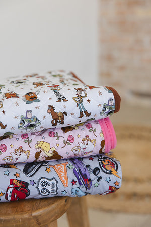 Provincial Petals - Quilted Blanket