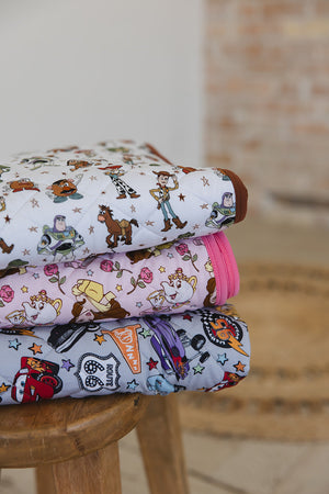 Provincial Petals - Quilted Blanket