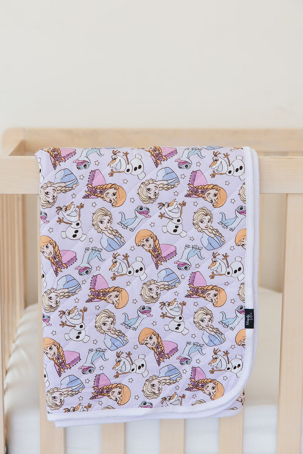 Eternal Winter quilted baby blanket, soft and cozy swaddle for warmth and comfort. Perfect for newborns and infants.