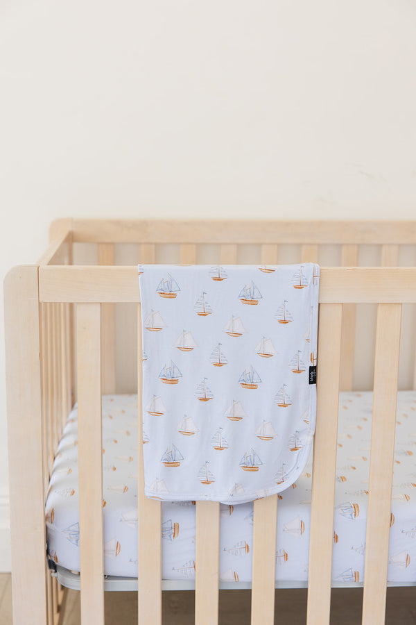 Sailboats - Lightweight Blanket