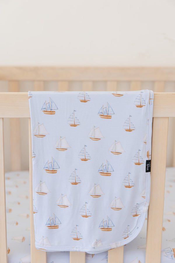 Sailboats - Lightweight Blanket