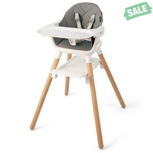 6-in-1 Baby High Chair with Removable Dishwasher and Safe Tray-Pink Pink High Chairs