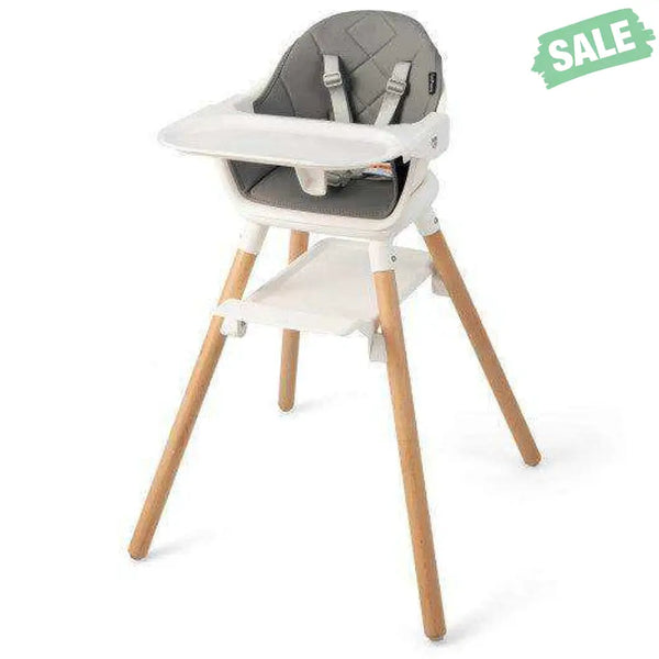 6-in-1 Baby High Chair with Removable Dishwasher and Safe Tray-Pink Pink High Chairs