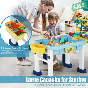 6-in-1 Kids Activity Table Set with Chair Kids Table & Chair Sets