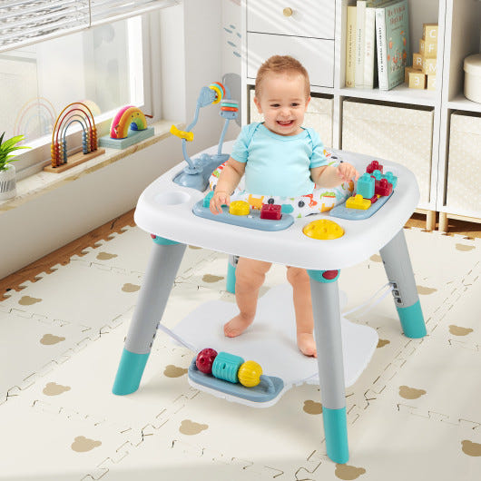 6-in-1 Baby Activity Center Jumper Toddler Table for playtime and development, perfect for infants and toddlers.