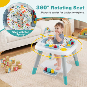 6-in-1 Baby Activity Center Infant Jumper Toddler Table