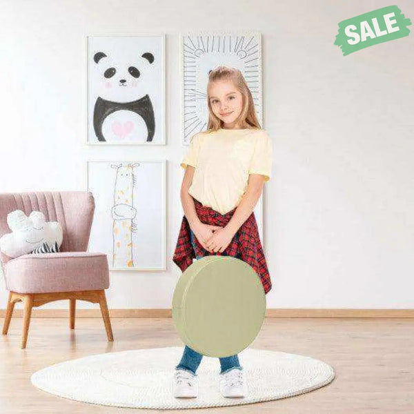 6 Pieces 15 Inch Round Toddler Floor Cushions for Kids-Multicolor Multicolor Kids Chairs & Seating