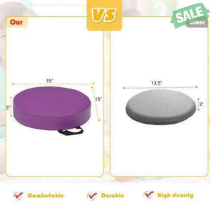 6 Pieces 15 Inch Round Toddler Floor Cushions for Kids-Multicolor Multicolor Kids Chairs & Seating