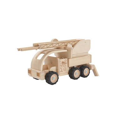 Colorful fire truck toy for imaginative pretend play, perfect for toddlers and young children.