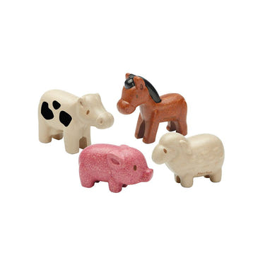 "Farm Animals Set for imaginative play - colorful figures for kids' pretend play adventures."