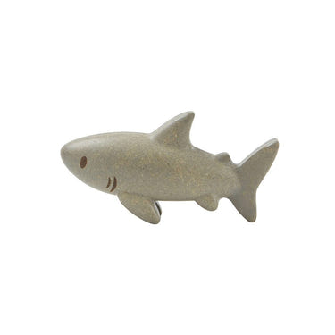 "Shark plush toy for imaginative play, perfect for babies and toddlers."