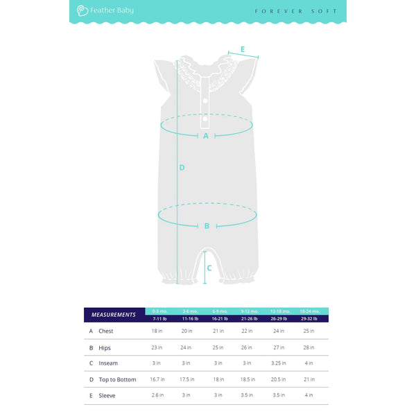 Angel-Sleeve Romper in Fireworks print, showcasing a playful design for babies, angled view. Perfect for summer outings.