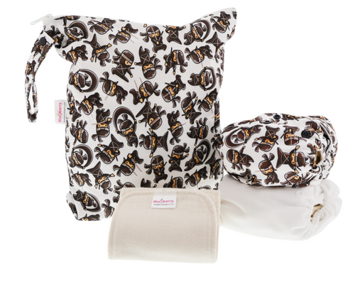 "Pocket Starter Pack for babies - stylish and practical clothing essentials in a compact design."