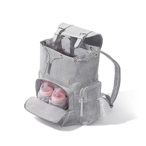 Tweed Diaper Backpack - MOOGCO Baby