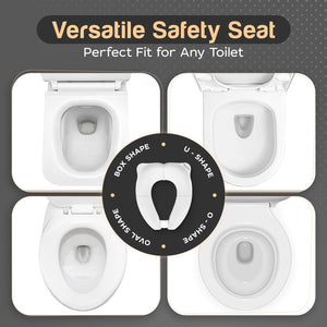 Baby Proof Me Essentials | Foldable & Portable Toilet Seat Trainer – Travel Bag Included