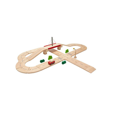 "Charming Road System nursery decor for babies, featuring colorful roads and playful designs for a delightful space."