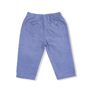 Stonewash - Cord Pant with Heart Pockets