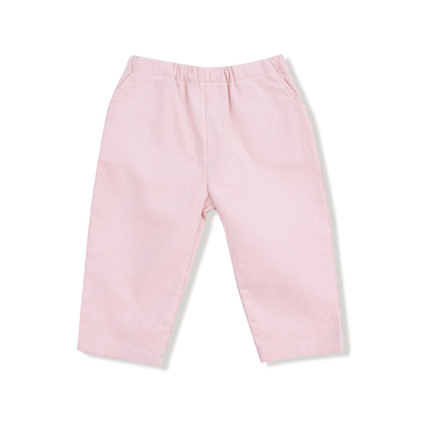Veiled Pink - Cord Pant with Heart Pockets