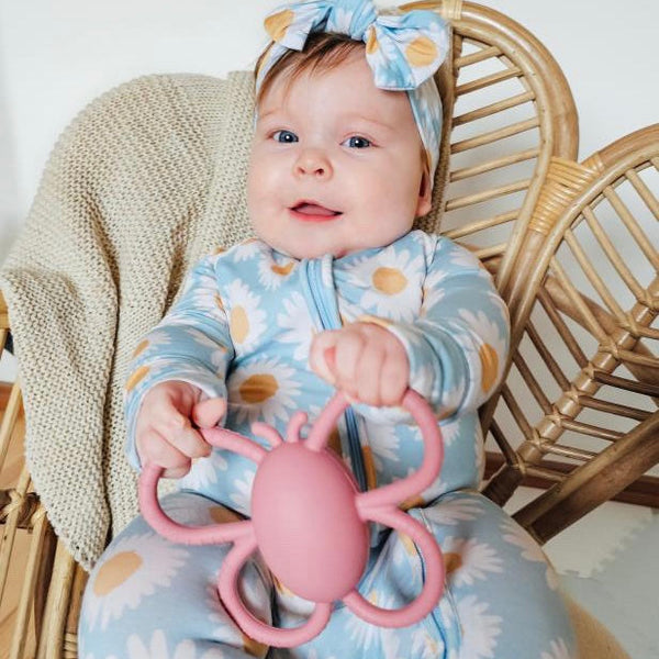Garden Party Collection - Butterfly Rattle Teether