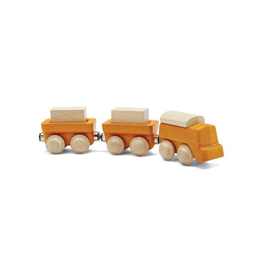 Colorful cargo train toy for imaginative pretend play, perfect for toddlers and young children.