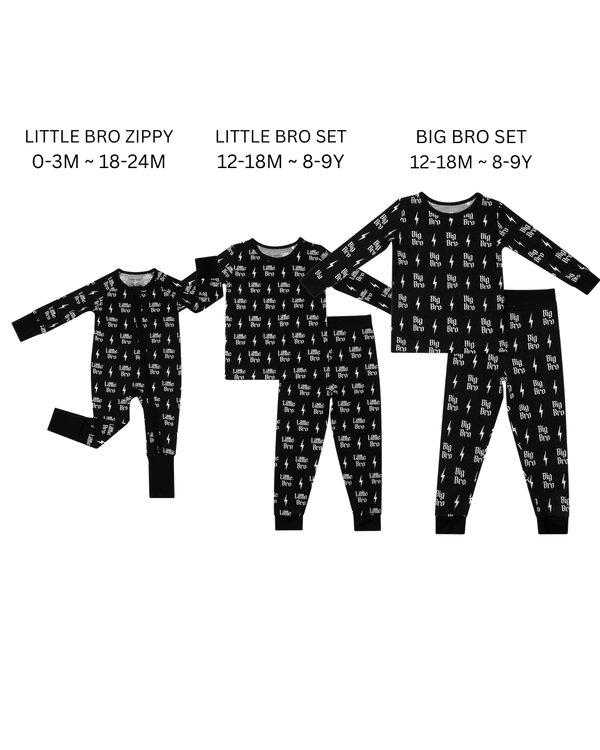 Bamboo Zip Romper | Little Bro - MOOGCO Baby