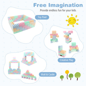 64 pcs Building Blocks for Toddlers Educational Toy - Safe Materials