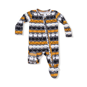 Halloween Paper Garland - Glow in the Dark - 2 Way Zipper Footie