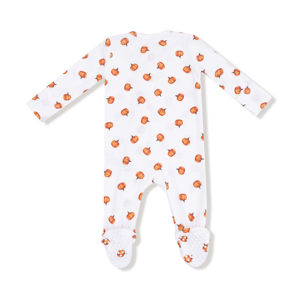 Little Pumpkins - 2 Way Zipper Footie