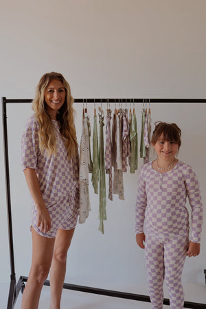 Bamboo Two Piece Pajamas | Grape Soda
