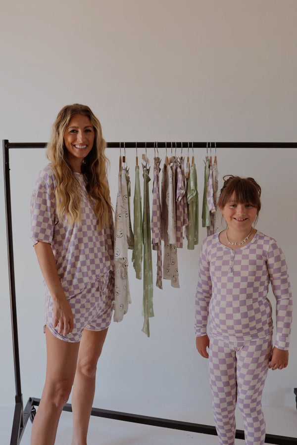 Bamboo Two Piece Pajamas | Grape Soda