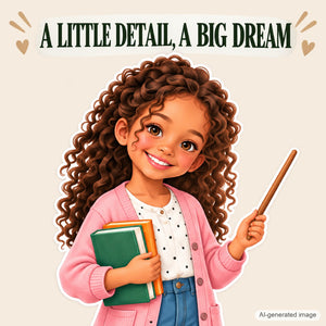 Personalized Teacher Wall Decal from Photo, Dream Job Sticker, image 11