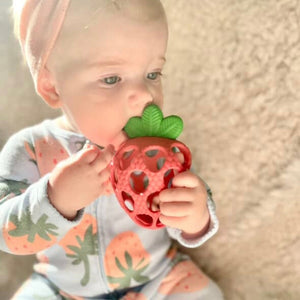 Strawberry Patch Teether