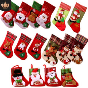 Santa Claus Socks Christmas Tree Pendant