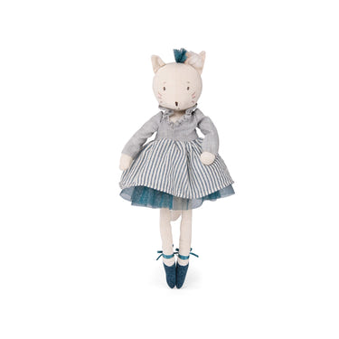 Cat doll Celestine from The Little School of Dance, perfect for imaginative play and cuddly companionship for babies.