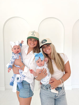 Momma's Day Off - Green Vintage Trucker Hat