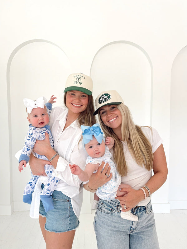 Momma's Day Off - Green Vintage Trucker Hat