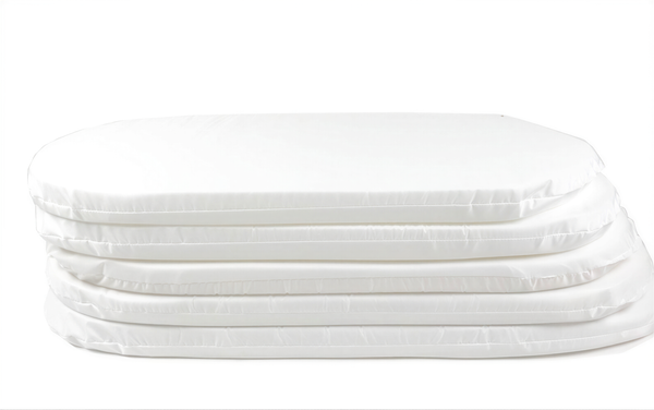 Covered Foam Mattress Pad - 1.5 inches Thick - Waterproof Material - Custom-Made Size and Shape