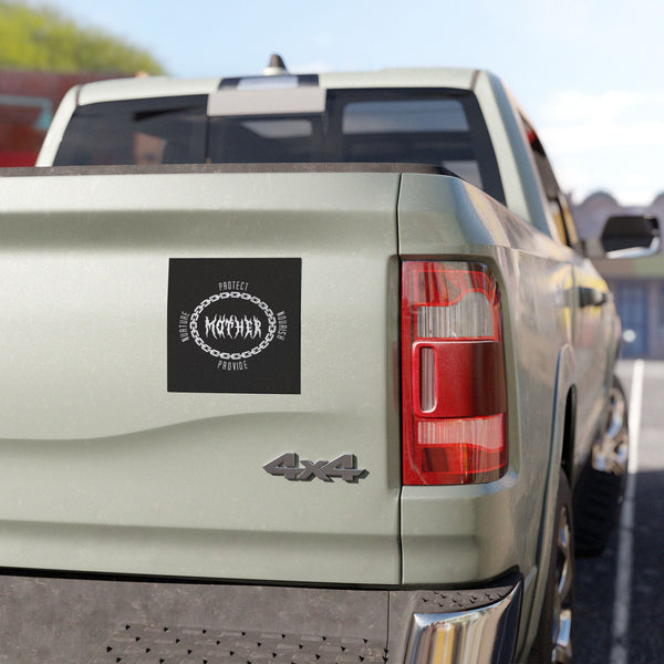 Tough Mother Car Magnet