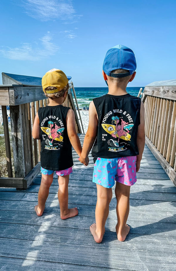 Young Wild & Free Tank