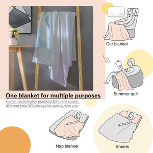 Personalized Kawaii Seal Blanket | Custom Name | Cute Seal Throw