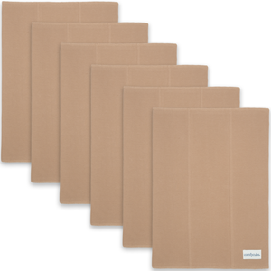 Cotton Burp Cloths in Cedar