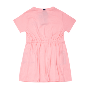 Rose Pink Patch Dress - Rose Pink
