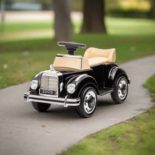 6V Mercedes Benz 300S 1 Seater Mini Ride-On Car for Kids