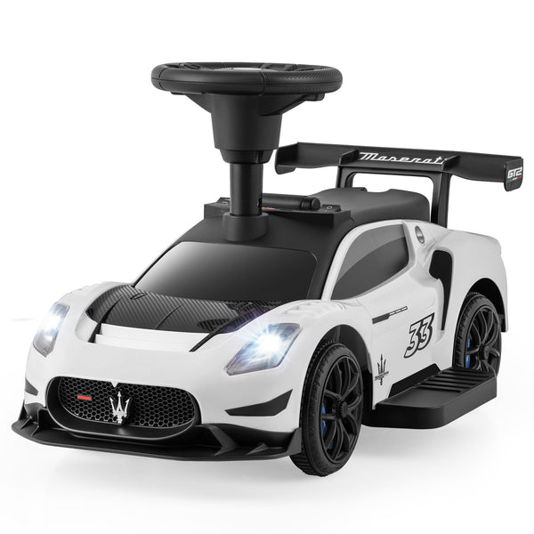 6V Electric Kids Ride on Push Car Maserati Licensed with Foot Pedal and Music